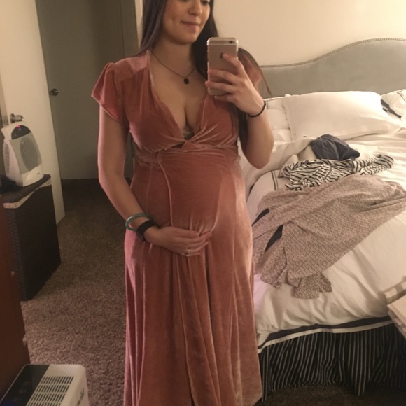 Tularosa Velour wrap dress - Picture 5 of 6